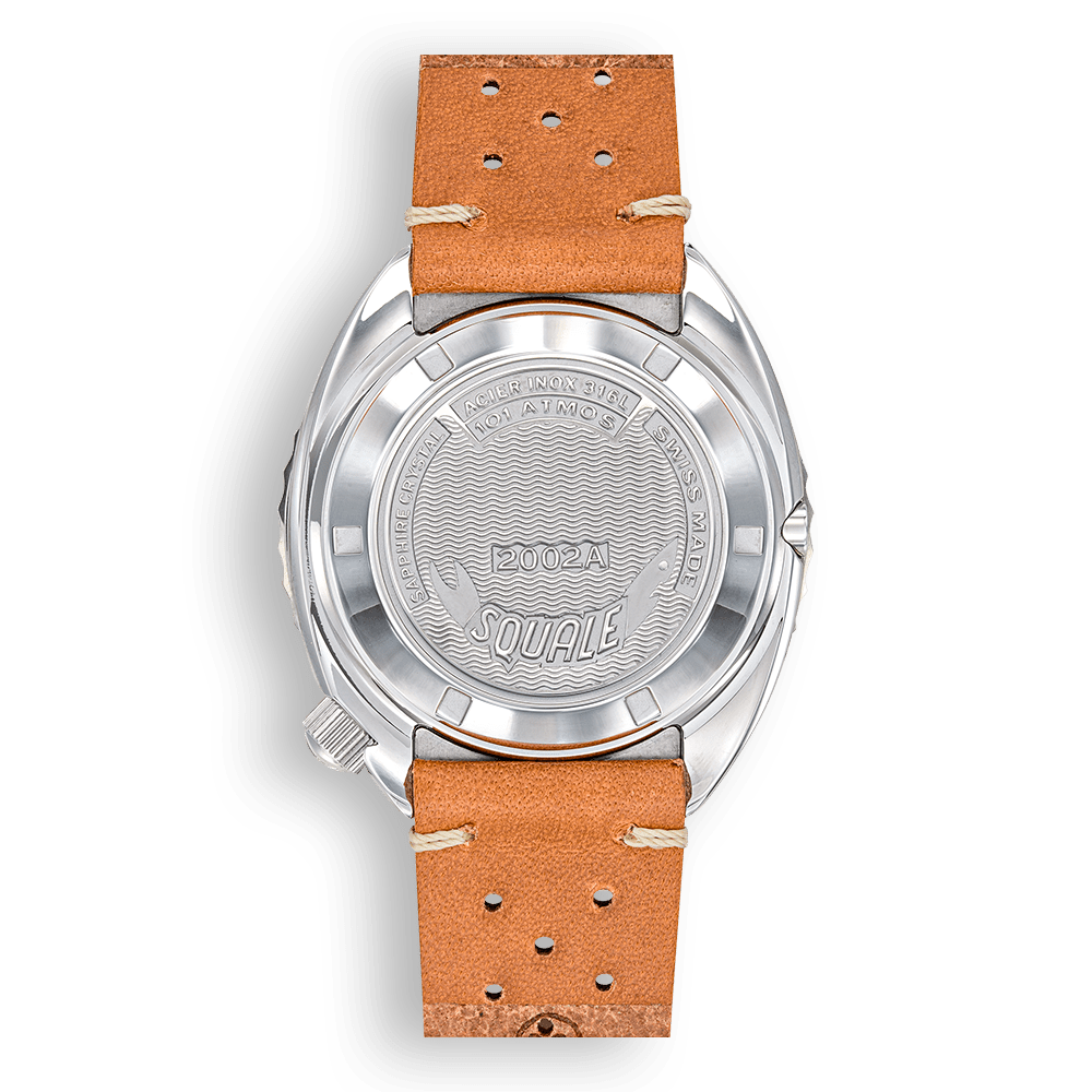 SQUALE SEA 2002 BLUE LEATHER DATE - WATCHH
