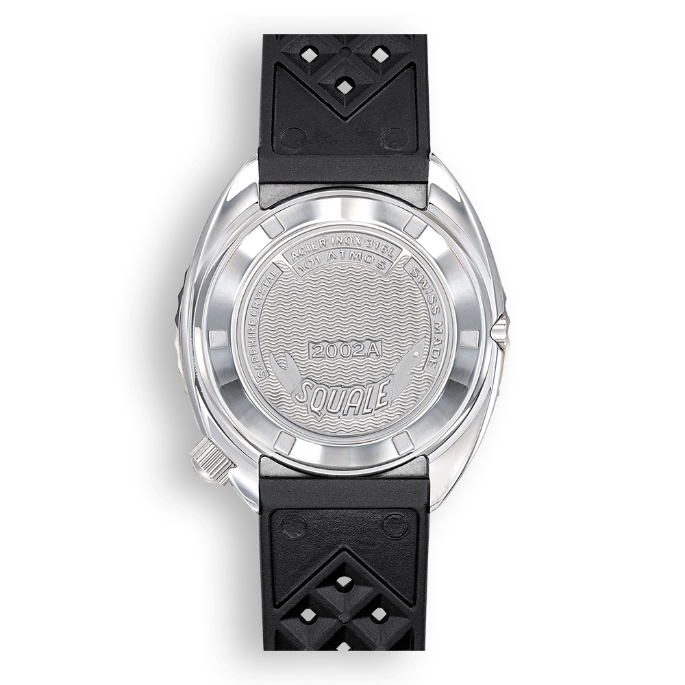 SQUALE SEA 2002 BLUE RUBBER DATE - WATCHH