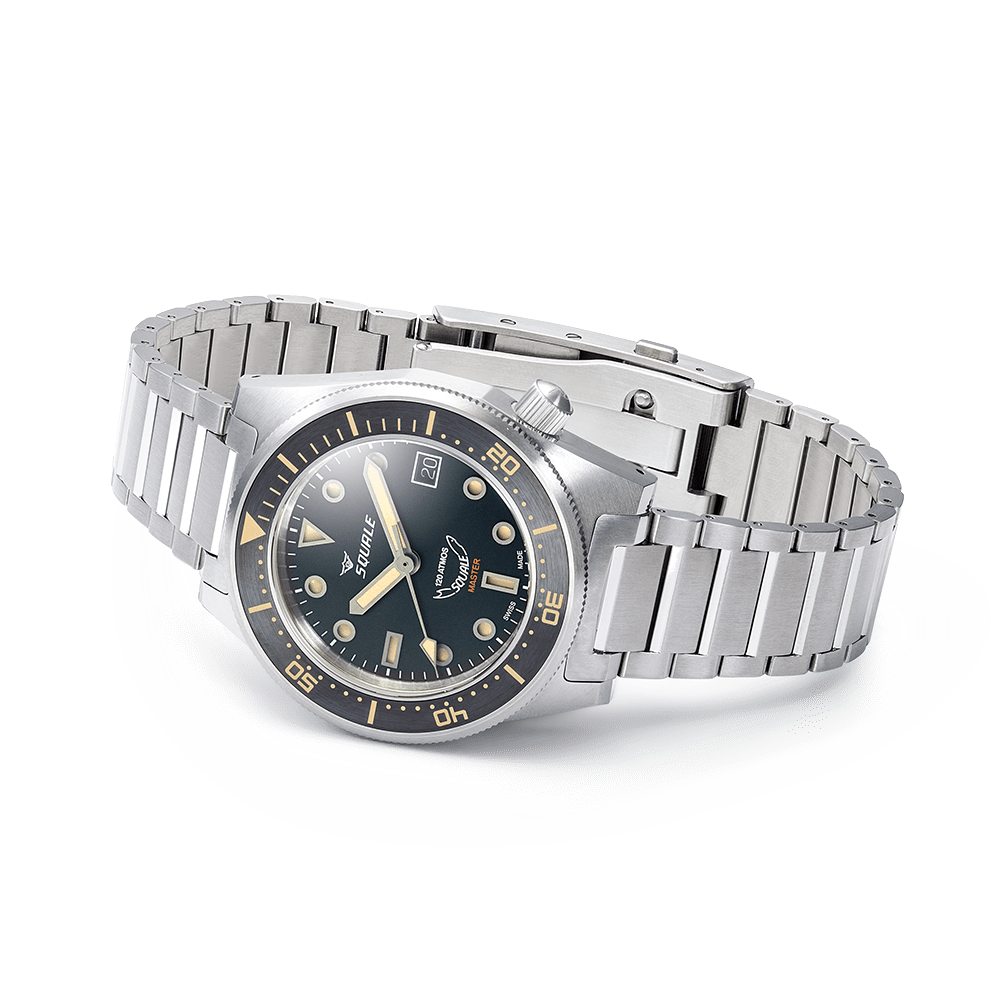 SQUALE SEA MASTER TITANIUM 120 ATM DATE - WATCHH