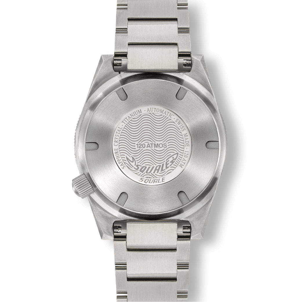 SQUALE SEA MASTER TITANIUM 120 ATM DATE - WATCHH