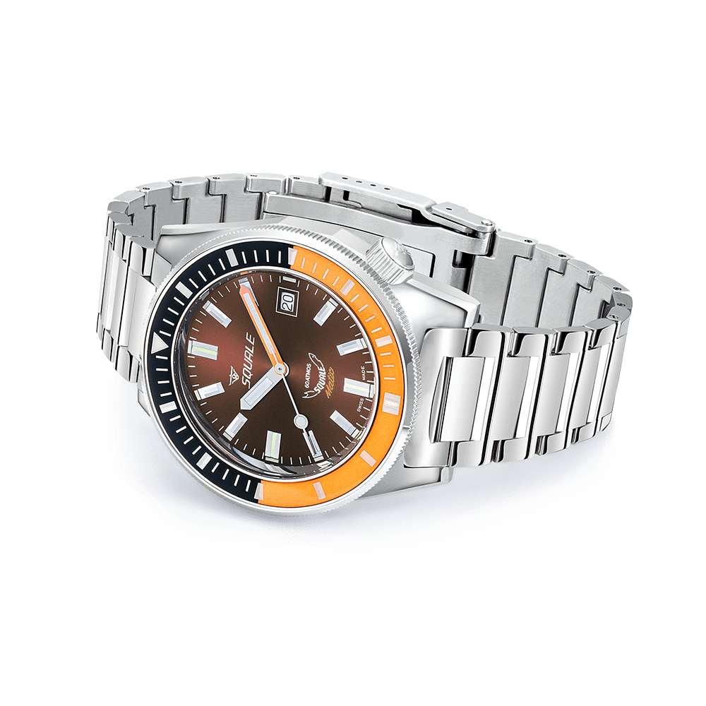 SQUALE SEA MATIC CHOCOLATE BRACELET DATE watch