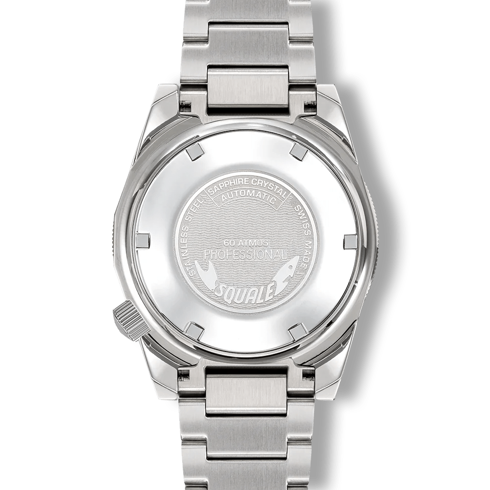 SQUALE SEA MATIC LIGHT BLUE BRACELET DATE - WATCHH