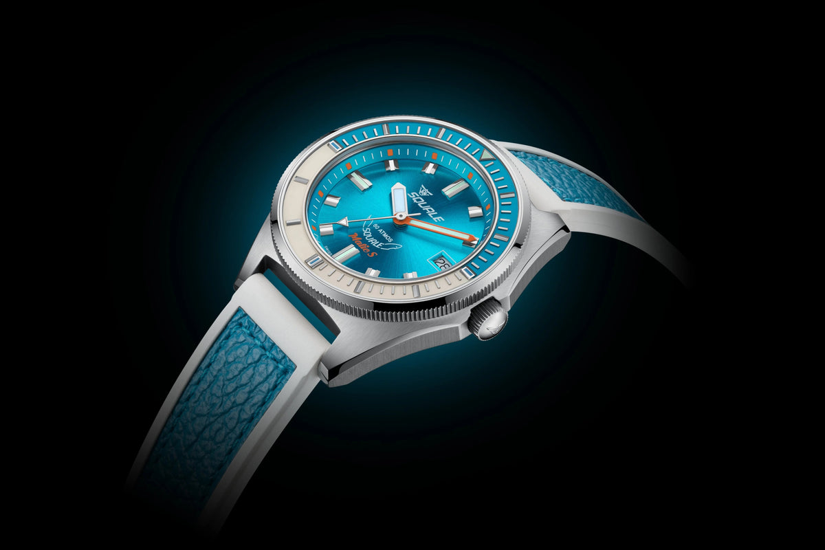 SQUALE SEA MATIC - S LIGHT BLUE HYDROLEATHER DATE - AVAILABLE FROM 14th OCT UAE