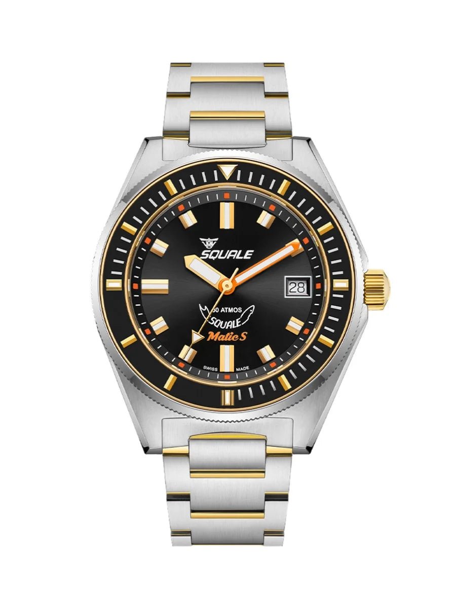 SQUALE SEA MATIC - S TWO - TONE BRACELET DATE watch