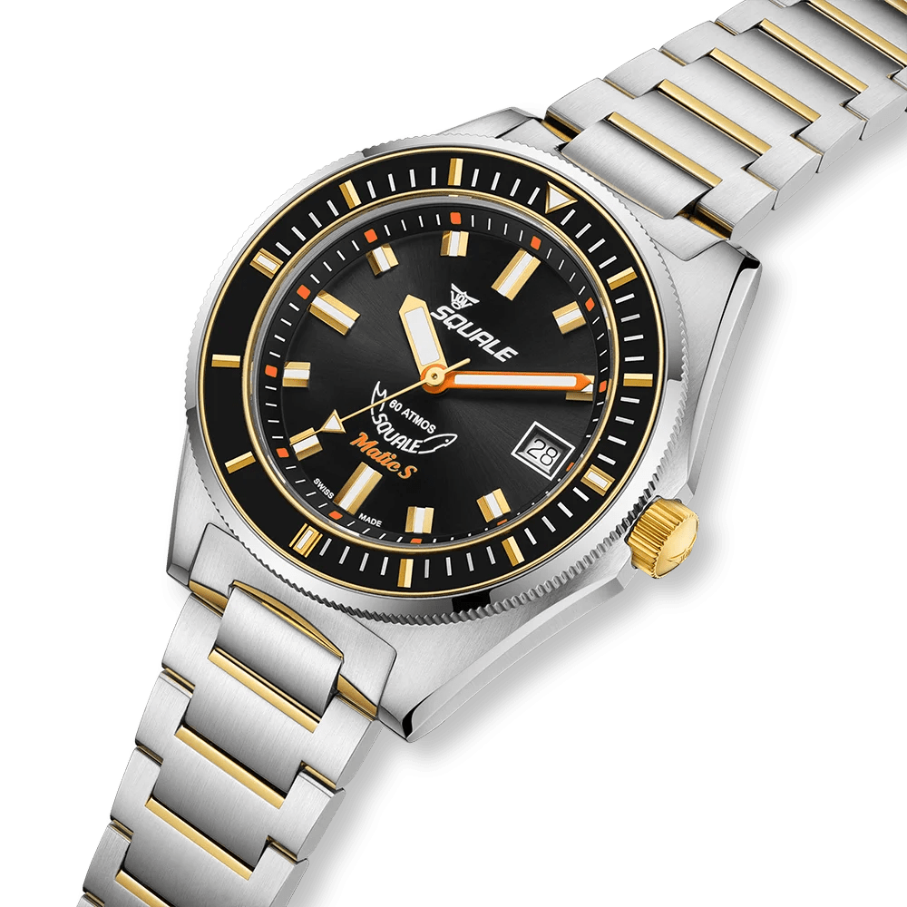 SQUALE SEA MATIC - S TWO - TONE BRACELET DATE watch
