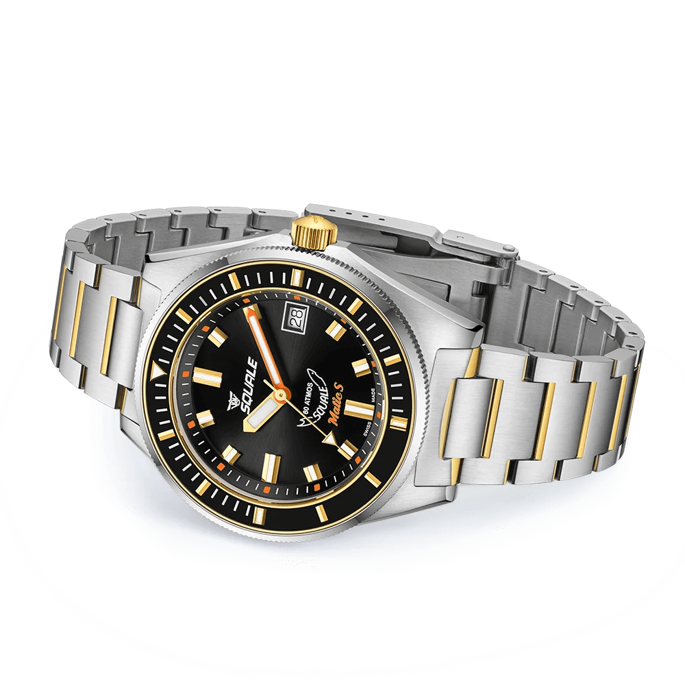 SQUALE SEA MATIC - S TWO - TONE BRACELET DATE watch