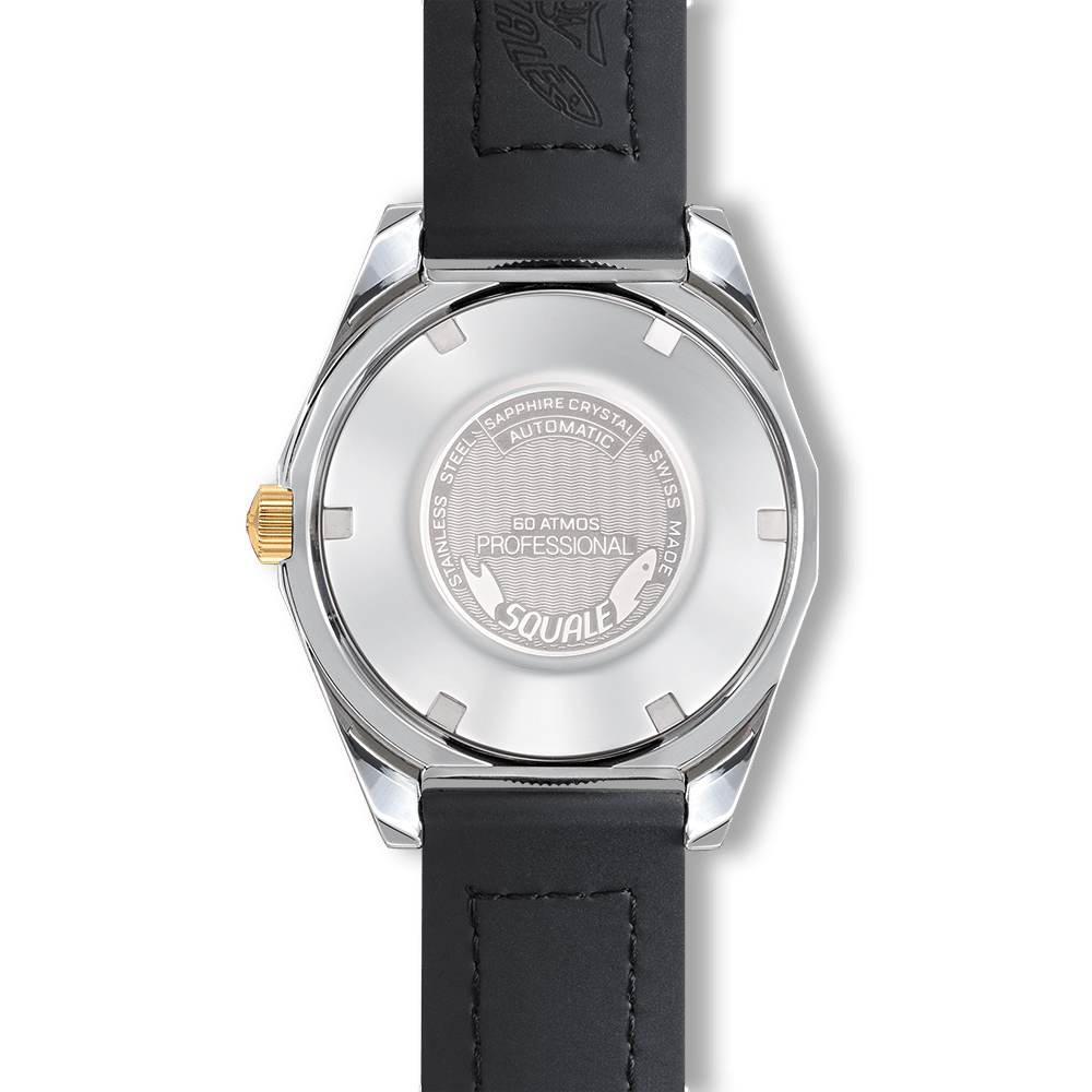 SQUALE SEA MATIC - S TWO - TONE HYDROLEATHER DATE UAE
