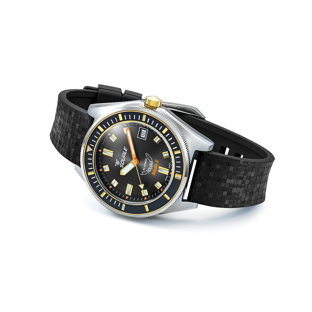 SQUALE SEA MATIC - S TWO - TONE MOSAIC RUBBER DATE UAE