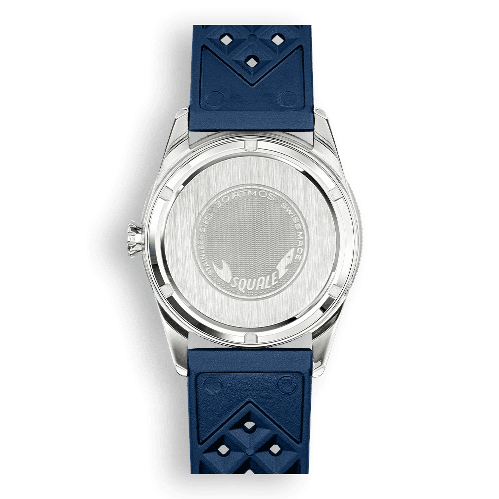SQUALE SEA SUB - 39 GMT VINTAGE BLUE RUBBER DATE - WATCHH