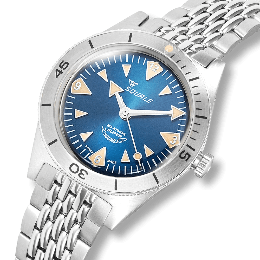 SQUALE SUPER - SQUALE BIG ARROWS BLUE BRACELET - WATCHH