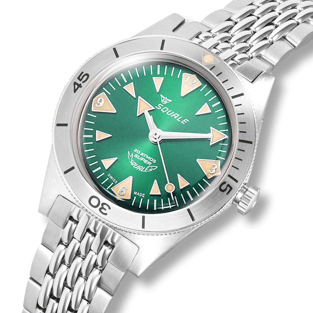 SQUALE SUPER - SQUALE BIG ARROWS GREEN BRACELET - WATCHH