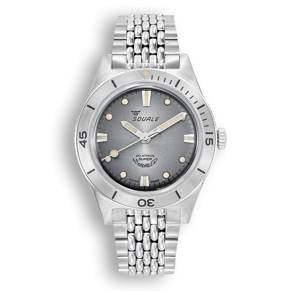 SQUALE SUPER - SQUALE SUNRAY GREY BRACELET - WATCHH