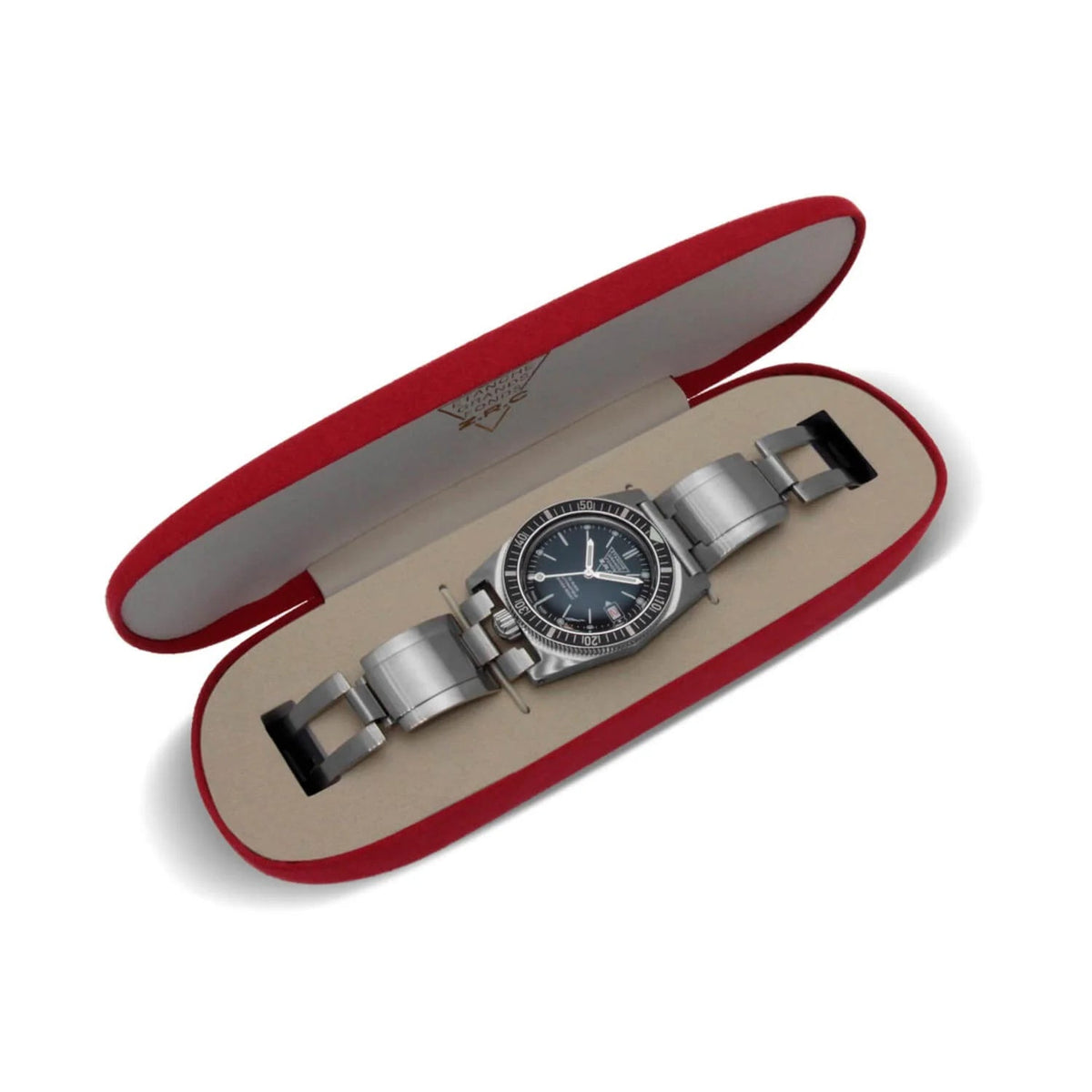 ZRC HERITAGE PEPSI BLUE RUBBER DATE - WATCHH