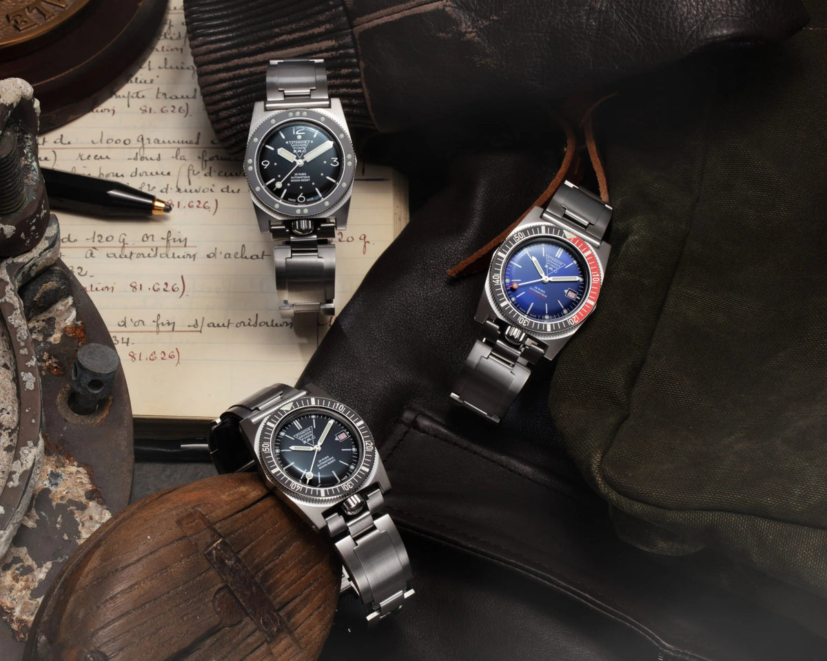 ZRC HERITAGE PEPSI BLUE RUBBER DATE - WATCHH