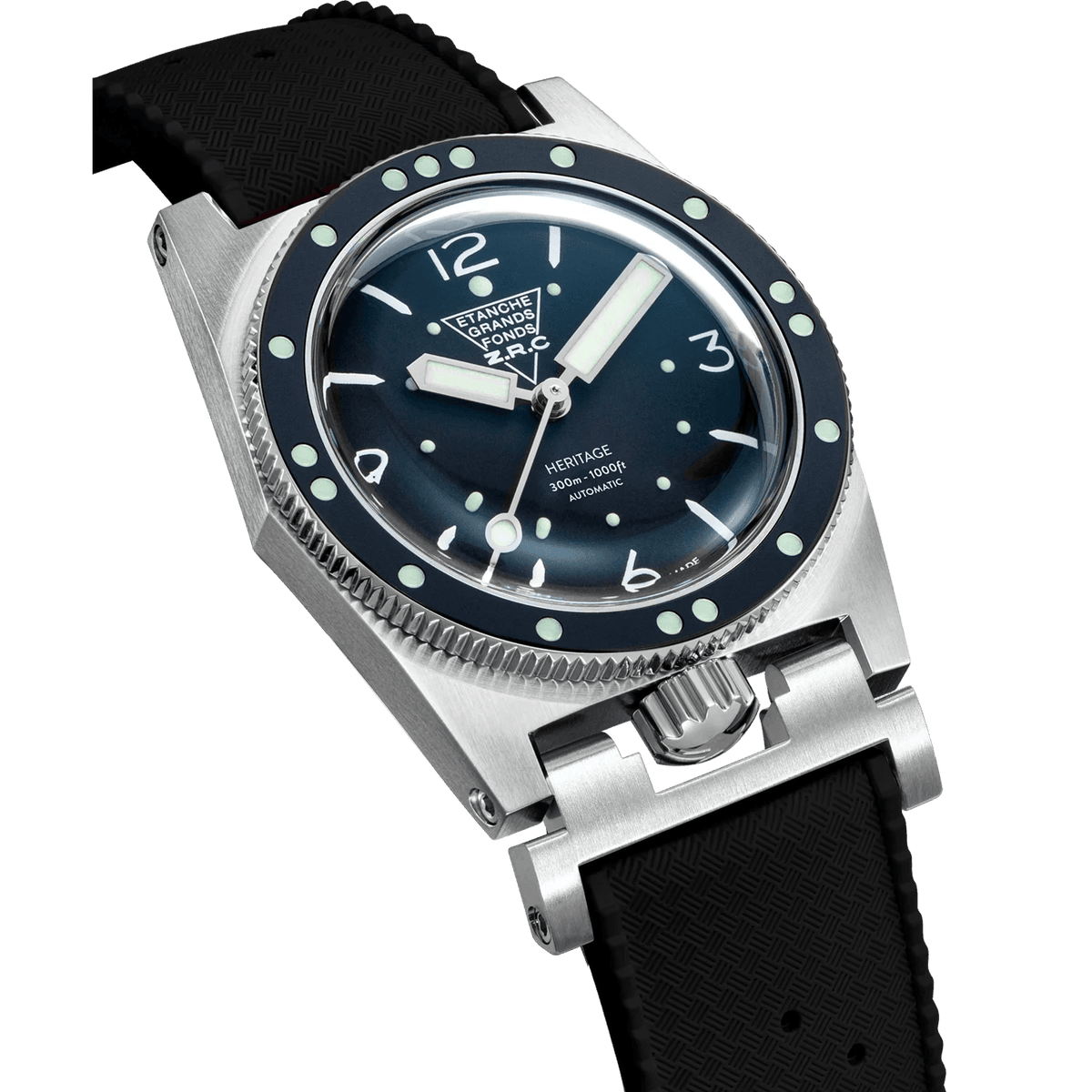 ZRC HERITAGE S2-RUBBER watch