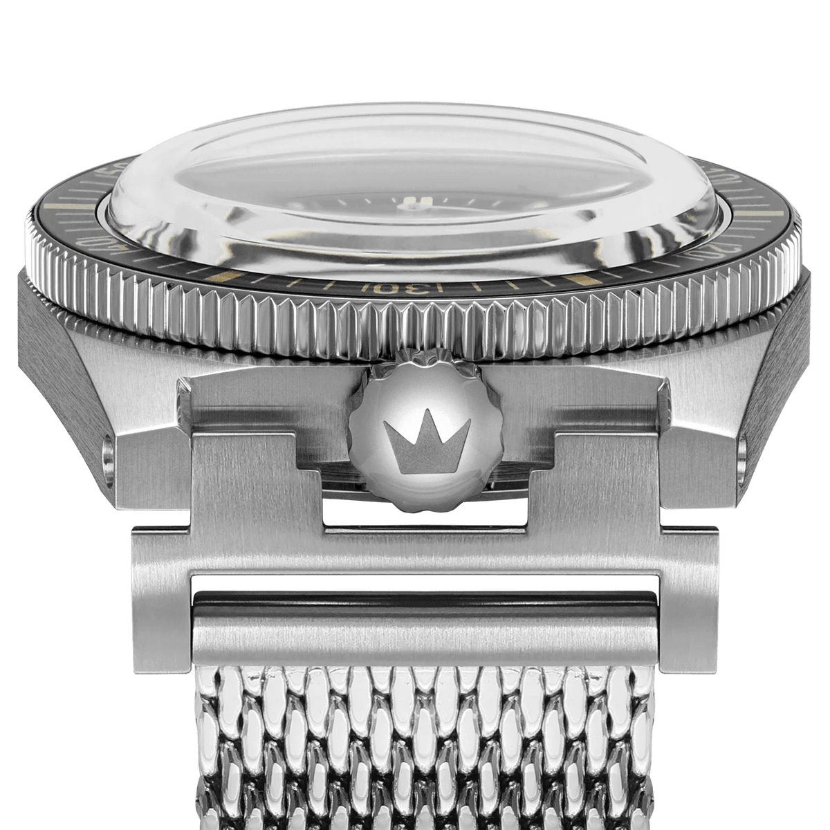 ZRC HERITAGE VINTAGE BLACK MESH DATE - WATCHH