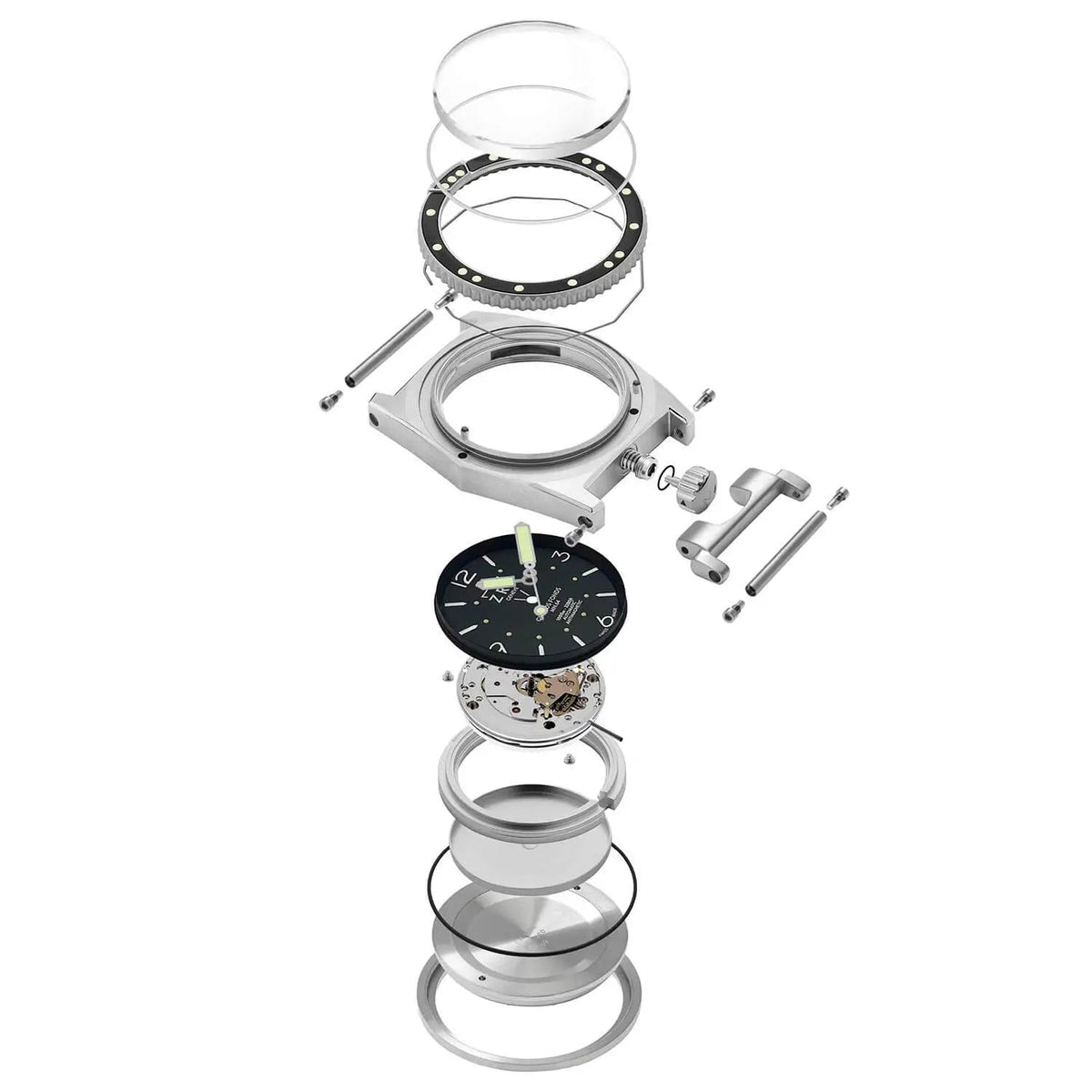 ZRC MN64 RÉÉDITION BLACK RUBBER - WATCHH