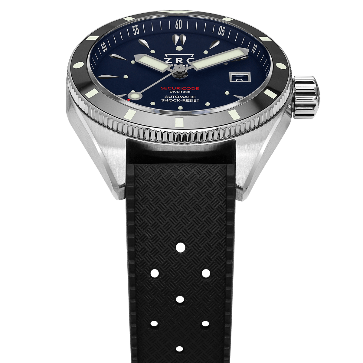 ZRC SECURICODE DIVER300 RUBBER DATE - WATCHH