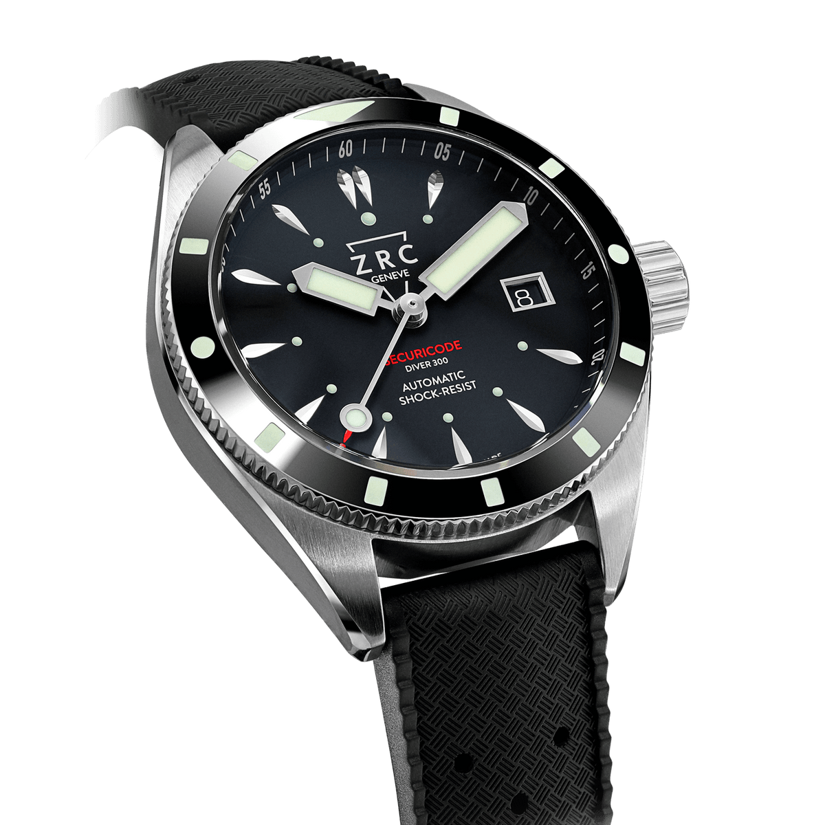 ZRC SECURICODE DIVER300 RUBBER DATE - WATCHH
